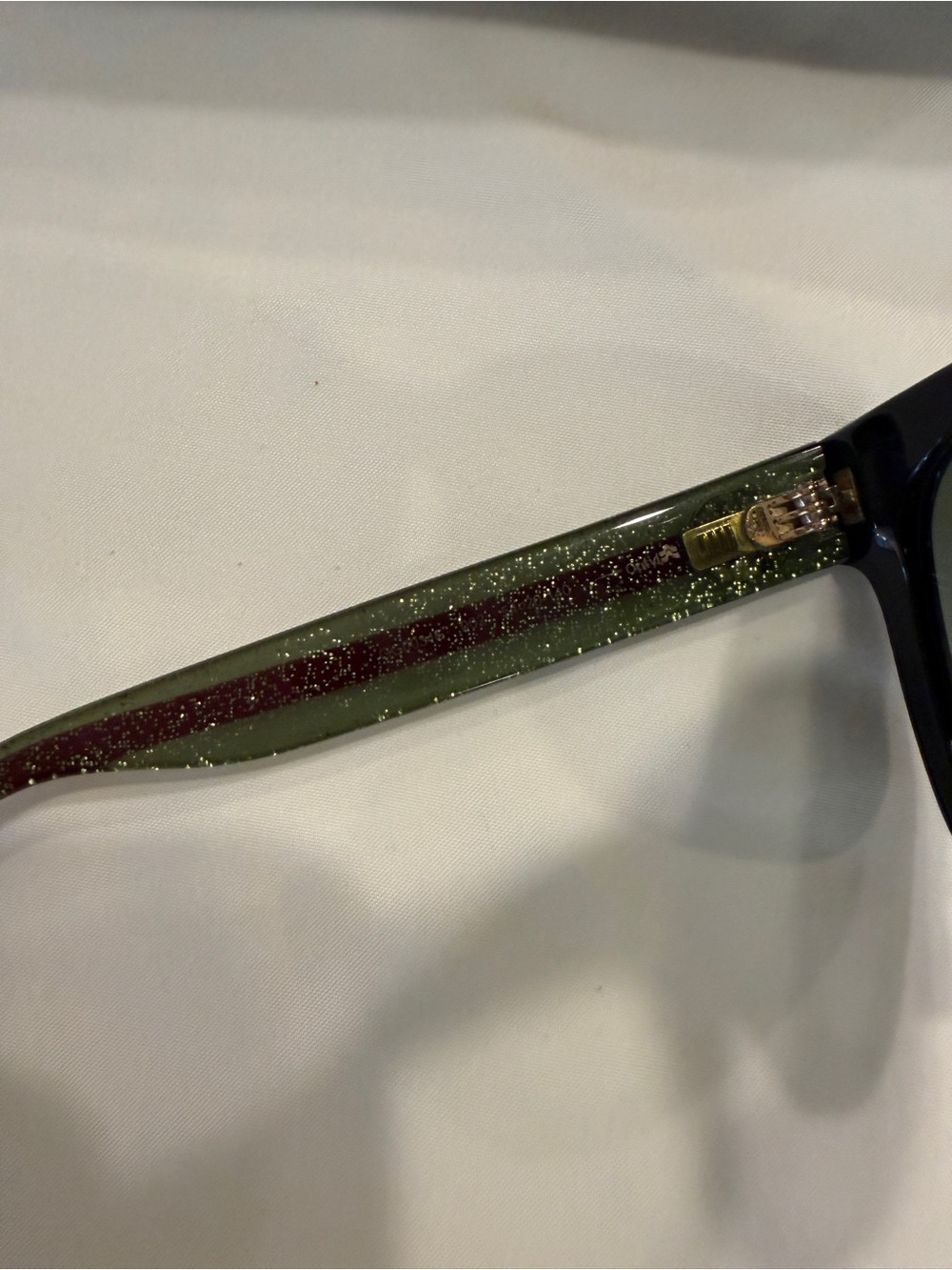 Gucci Black Oversized Square Women's Sunglasses - Picture 6 of 8
